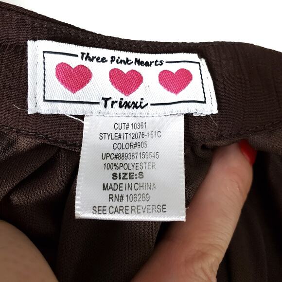 Three Pink Hearts | Tie Back Flowy Tank - Picture 5 of 5